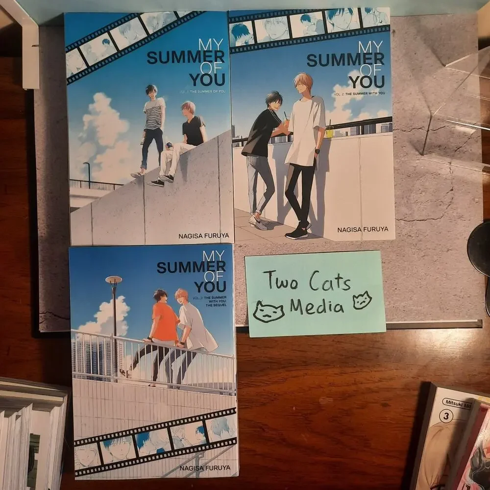 📚 My Summer Of You Vol. 1-3 Official English Manga Bundle Yaoi
